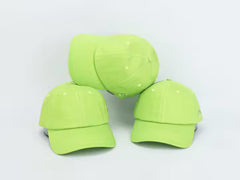 GREEN APPLE LINEN BLEND BASEBALL CAP BY JANE X HSH