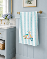 TEA TOWEL ~ VESPA SEA