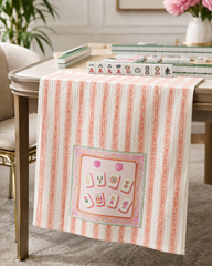 TEA TOWEL ~ MAHJONG PAPAYA