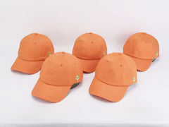 MELON LINEN BLEND BASEBALL CAP BY JANE X HSH
