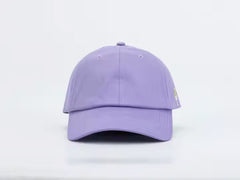 VIOLET LINEN BLEND BASEBALL CAP BY JANE X HSH