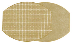ELLIPSE TWO SIDED HOLLY'S KEY PLACEMAT ~ 3 COLORS