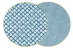 ROUND TWO SIDED IKAT PLACEMAT RETAIL ~ 10 COLORS