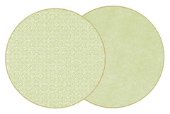 ROUND TWO SIDED SAYAGATA PLACEMAT RETAIL ~ 4 COLORS